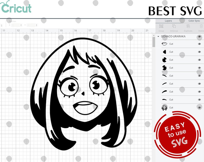 Download Bundle My Hero Academia SVG Cricut svg Silhouette Cut File ...