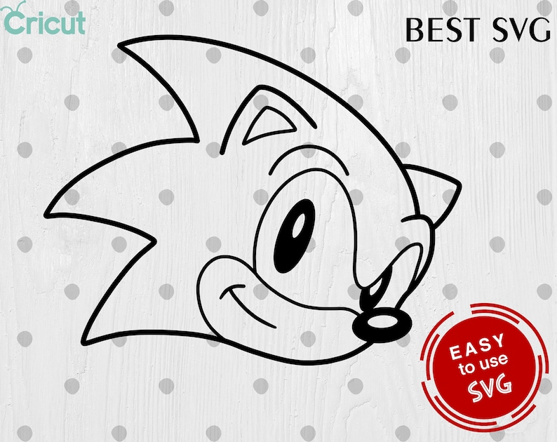 Download Sonic the hedgehog SVG Cricut svg Silhouette Cut File | Etsy