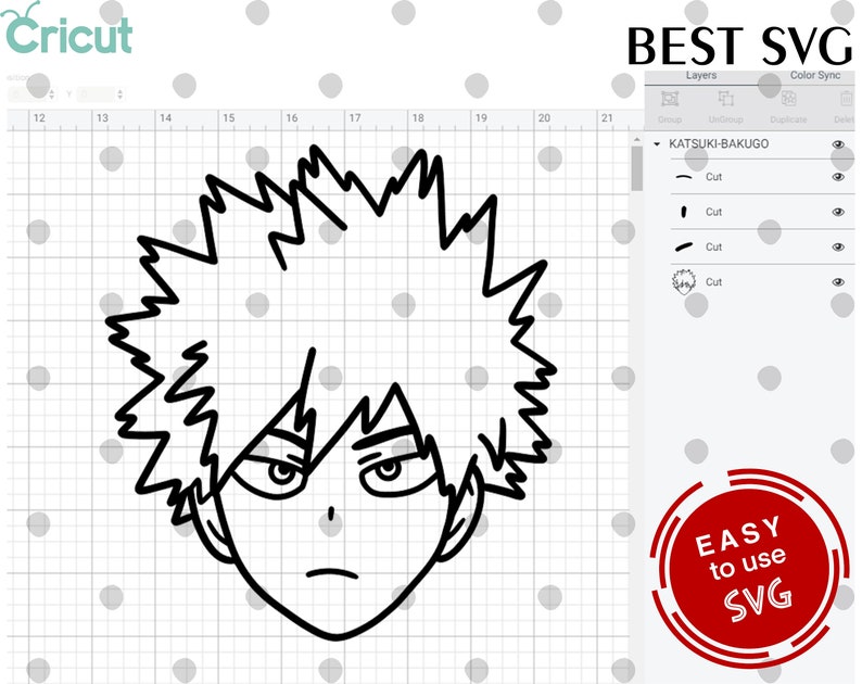 Download Bundle My Hero Academia SVG Cricut svg Silhouette Cut File ...