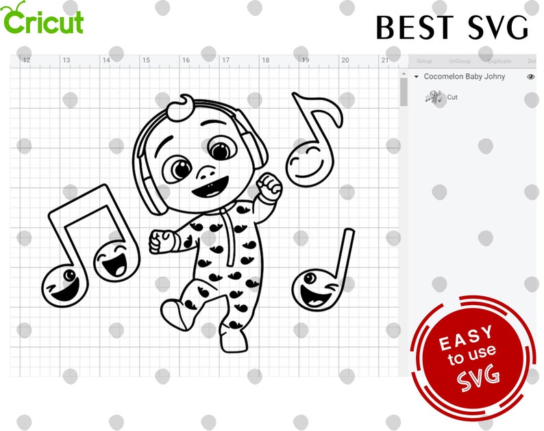 Cocomelon Bundle SVG Cricut svg Silhouette Cut File | Etsy