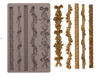 fondant border molds