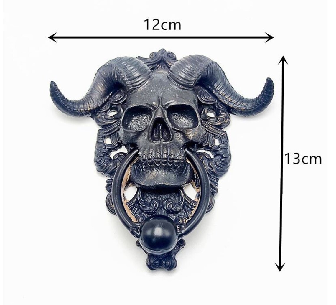 Devil Skull Door God Silicone Mold Candle Plaster Silicone Etsy