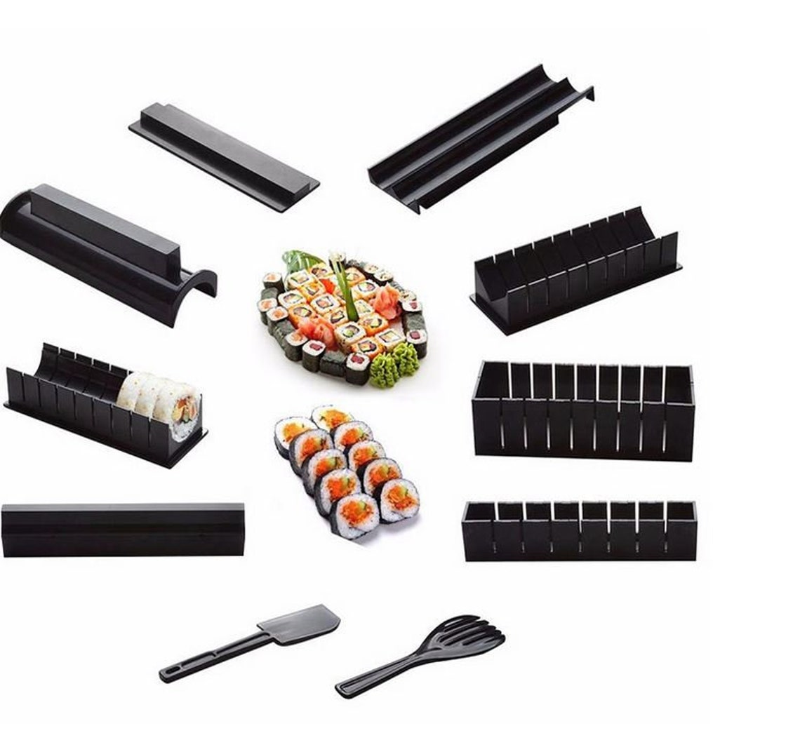 10 PCS Sushi Making Kit Learn to Make Sushi Sushi Tools Etsy
