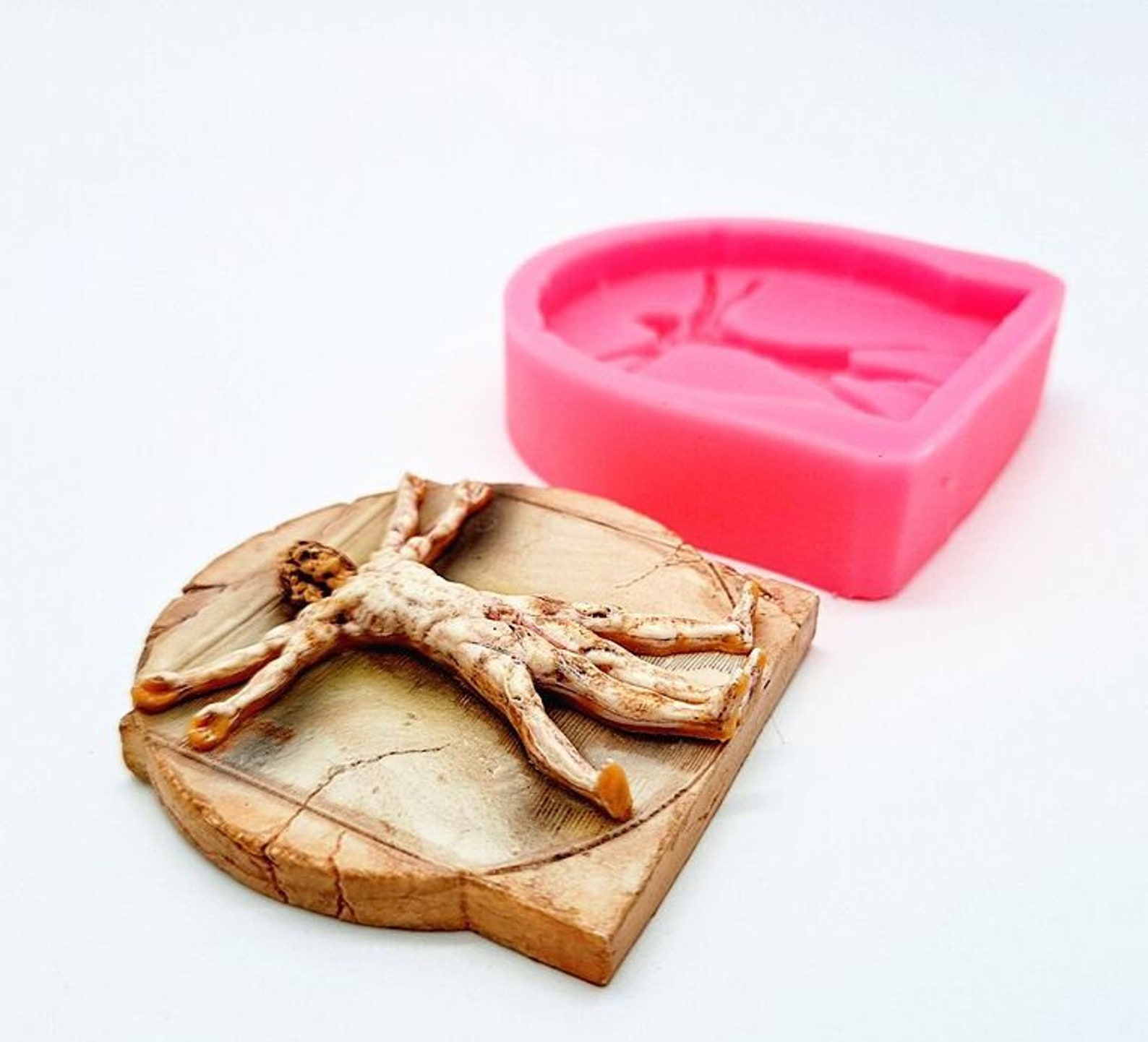 3D Human Body Silicone Mold Candle Plaster Silicone Mold Etsy