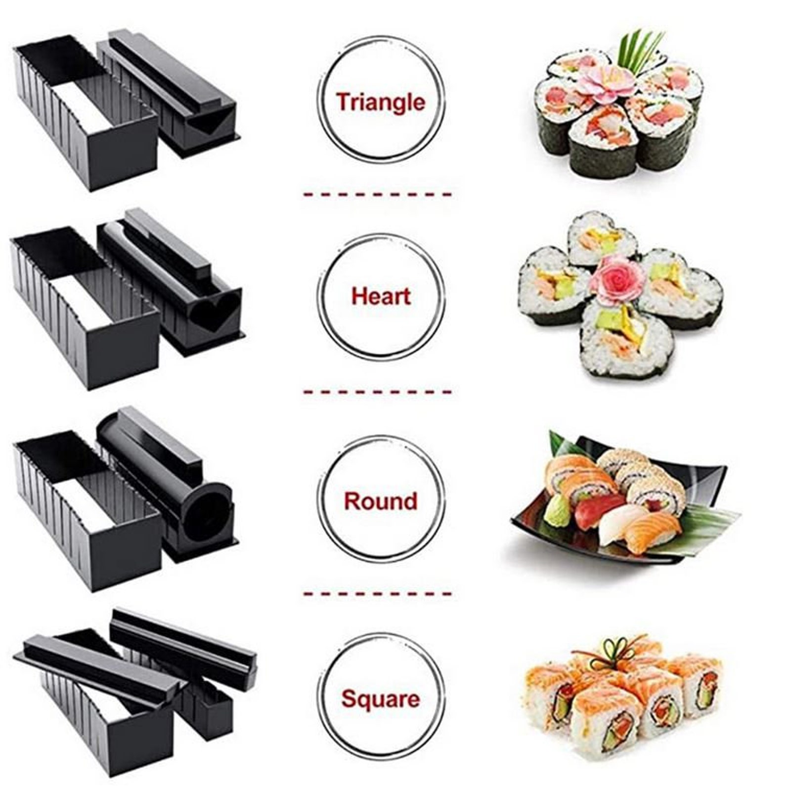 10 PCS Sushi Making Kit Learn to Make Sushi Sushi Tools Etsy
