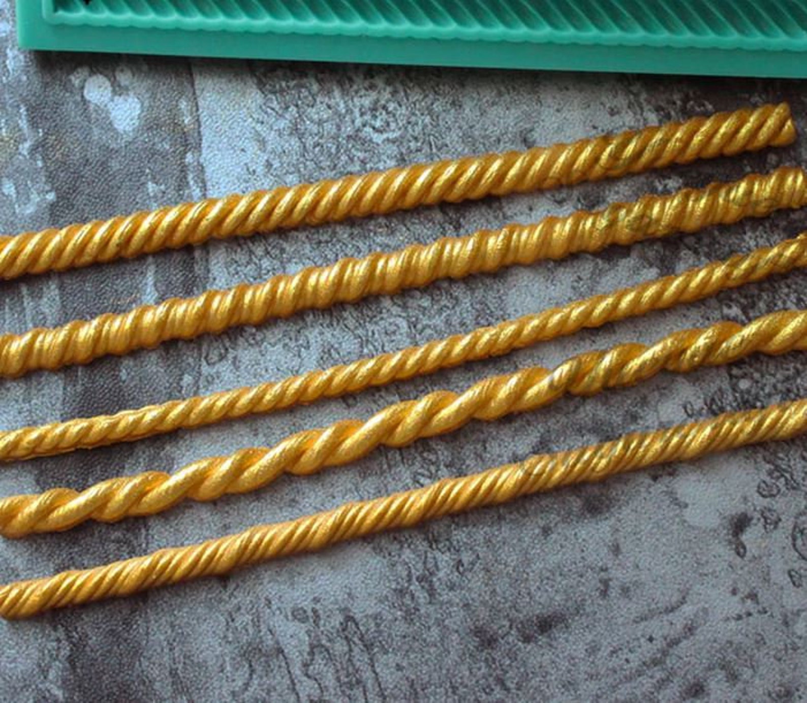 Rope decorative silicone mold plaster silicone mold cake Etsy