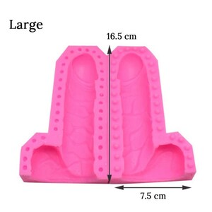 5 Stück Fondant Silikonfor Backfor Silikonforen 3D Produktbild-Vorschau 4