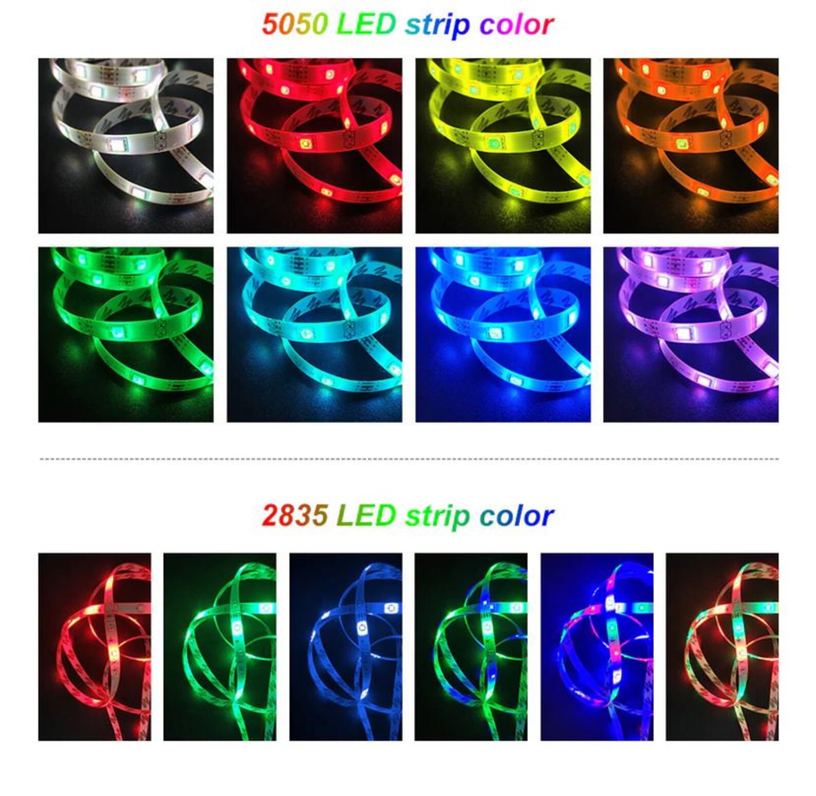 Bluetooth LED Light String With Remote Custom Lighting Etsy UK