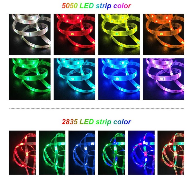 Bluetooth LED Light String With Remote Custom Lighting Etsy UK