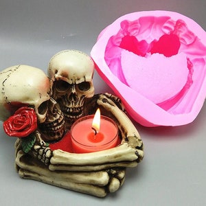 Silicone Skull Mold for Baking, Chocolates & Desserts
