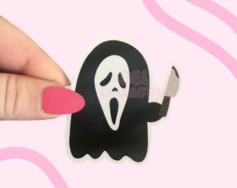 SCREAM (Movie) Ghost Face Sticker