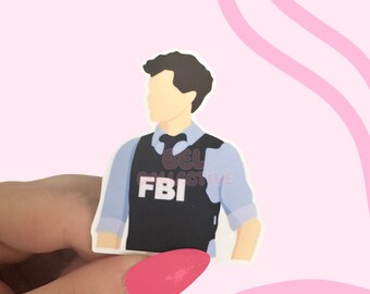 Matthew Gray Gubler FBI Sticker