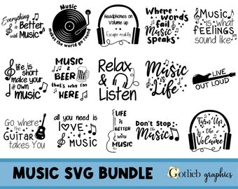 Download Music Quote Svg Etsy