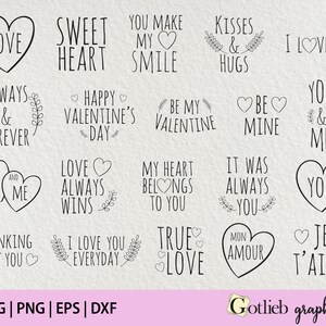 Valentinstag SVG Bundle, Valentinstag Zitate Bundle SVG, Valentinstag Bundle Zitat, Liebe Zitat Bundle, Liebe Sprüche svg, Herz SVG Zitat