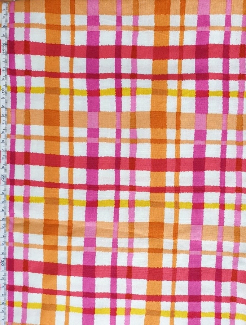 Hot Pink Stripe Fabric Hand drawn Fabric Home Decor1yd 20S Etsy