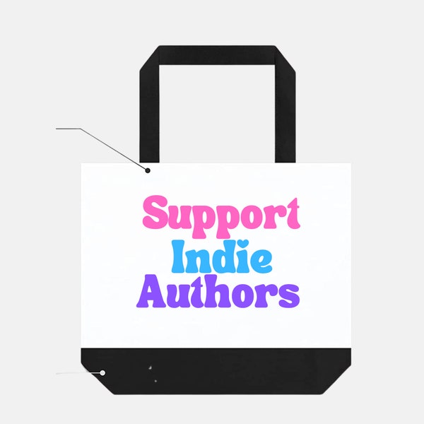 Support Indie Authors Tote Bag
