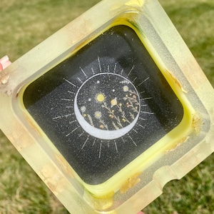 Flower Sun Resin Tray