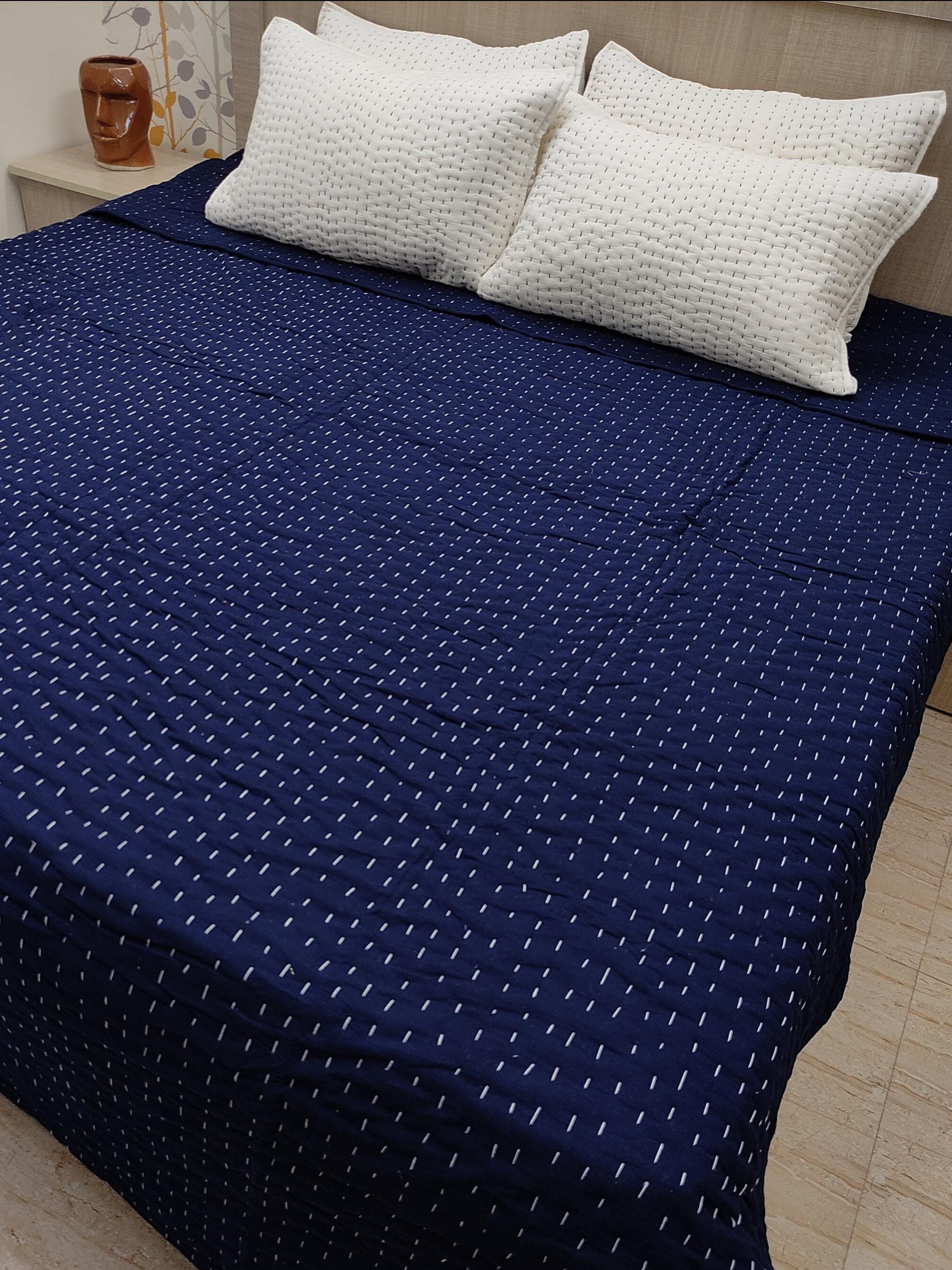 Copriletto Trapuntato Estivo S&G Home | Singolo 170x260cm | Microfibra Anallergica | Imbottitura 100g/m² - Foto 9