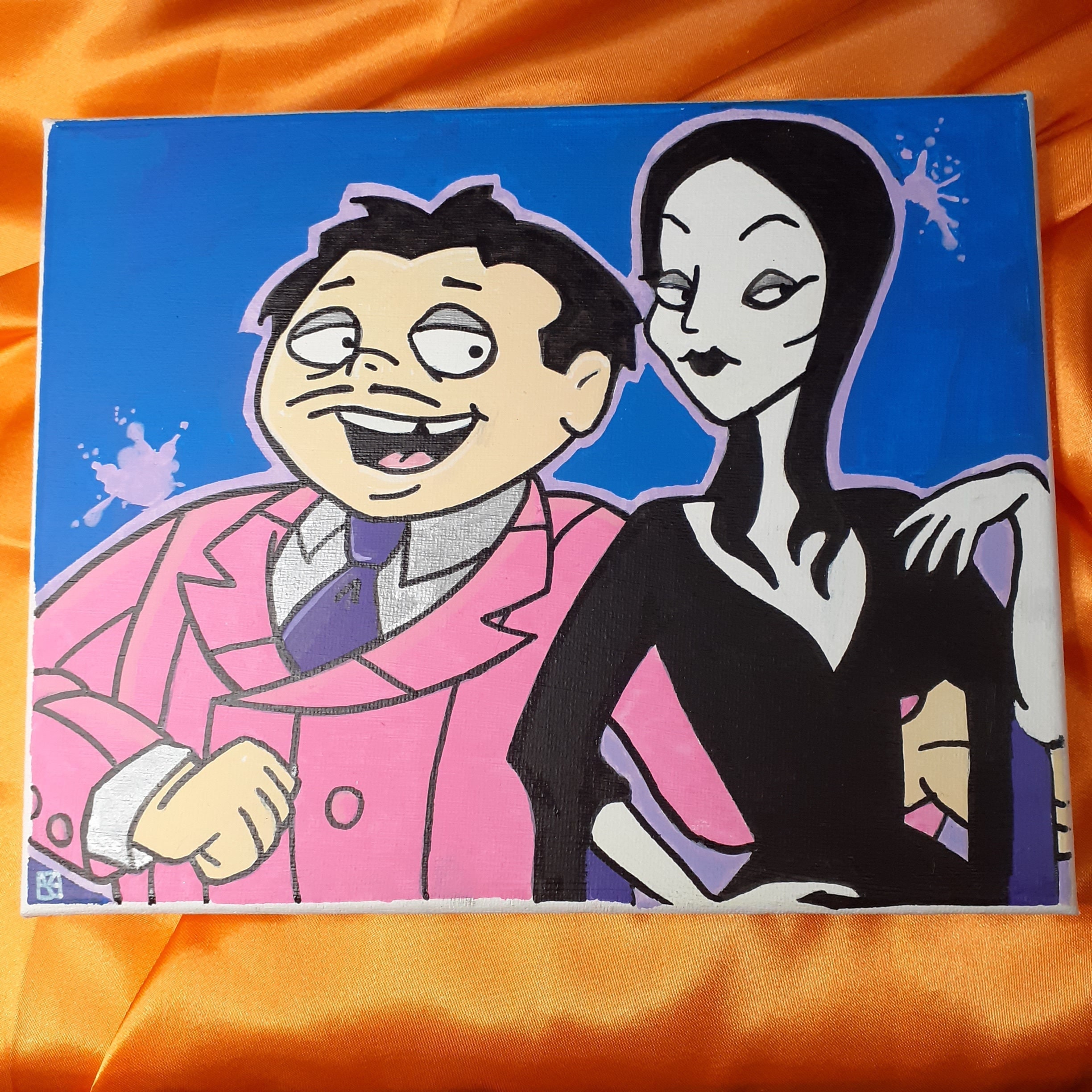 Addams Family 'gomez & Morticia' 90s Animated Series - Etsy Addams Family 'gomez & Morticia' 90s Animated Series - Etsy