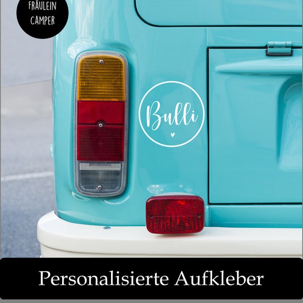 Personalisierte Aufkleber - Van/Camper/Wohnwagen/Wohnmobil