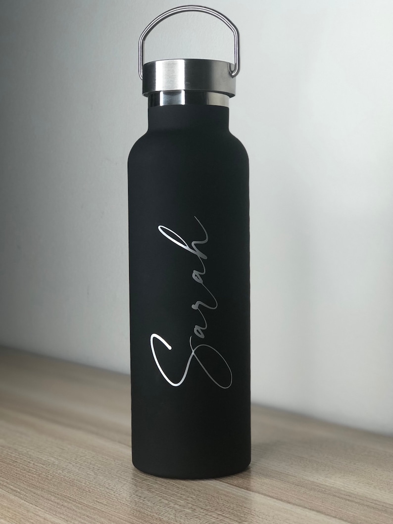 Personalised Water Bottles Insulated 600ml Etsy