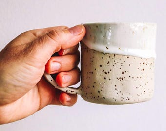 PUR mug with handle, various sizes and 27 colors to choose from, stoneware ceramic, teacup, coffee mug