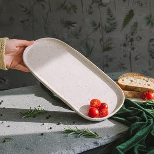 Plato de servir, Homedecor, PUR, 34,5 x 15 cm