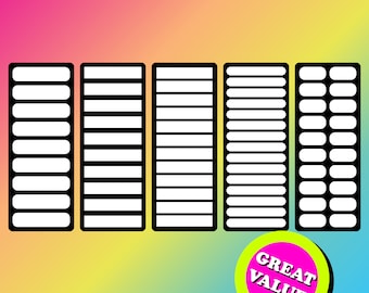 Set di stencil per campioni di trucco da 9, 10, 12, 15, 20 cialde. Un regalo fantastico per il guru della bellezza!