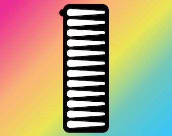 12 stencil adesivi per campioni di trucco da applicare con le dita