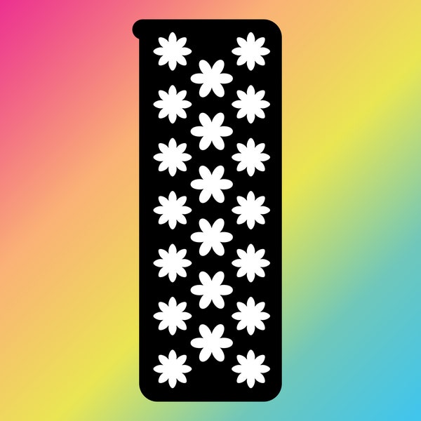20 Pan Blumen Makeup Swatch Stencil Sticker