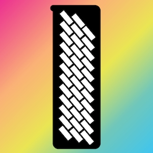 35 Pan Geometrical Pattern Makeup Swatch Stencil Sticker