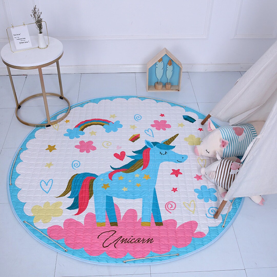 Fazarts Large Baby Kids Cotton Play Mat Foldable Soft and Etsy