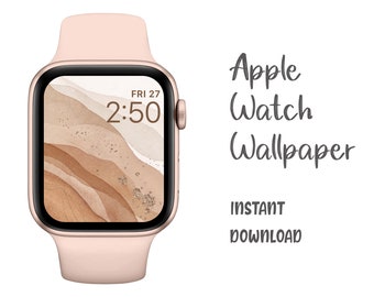 Apple Watch Wallpaper, Abstract Landscape Apple Watch design, Apple Watch digital file, watch background, Abstract Apple Watch face