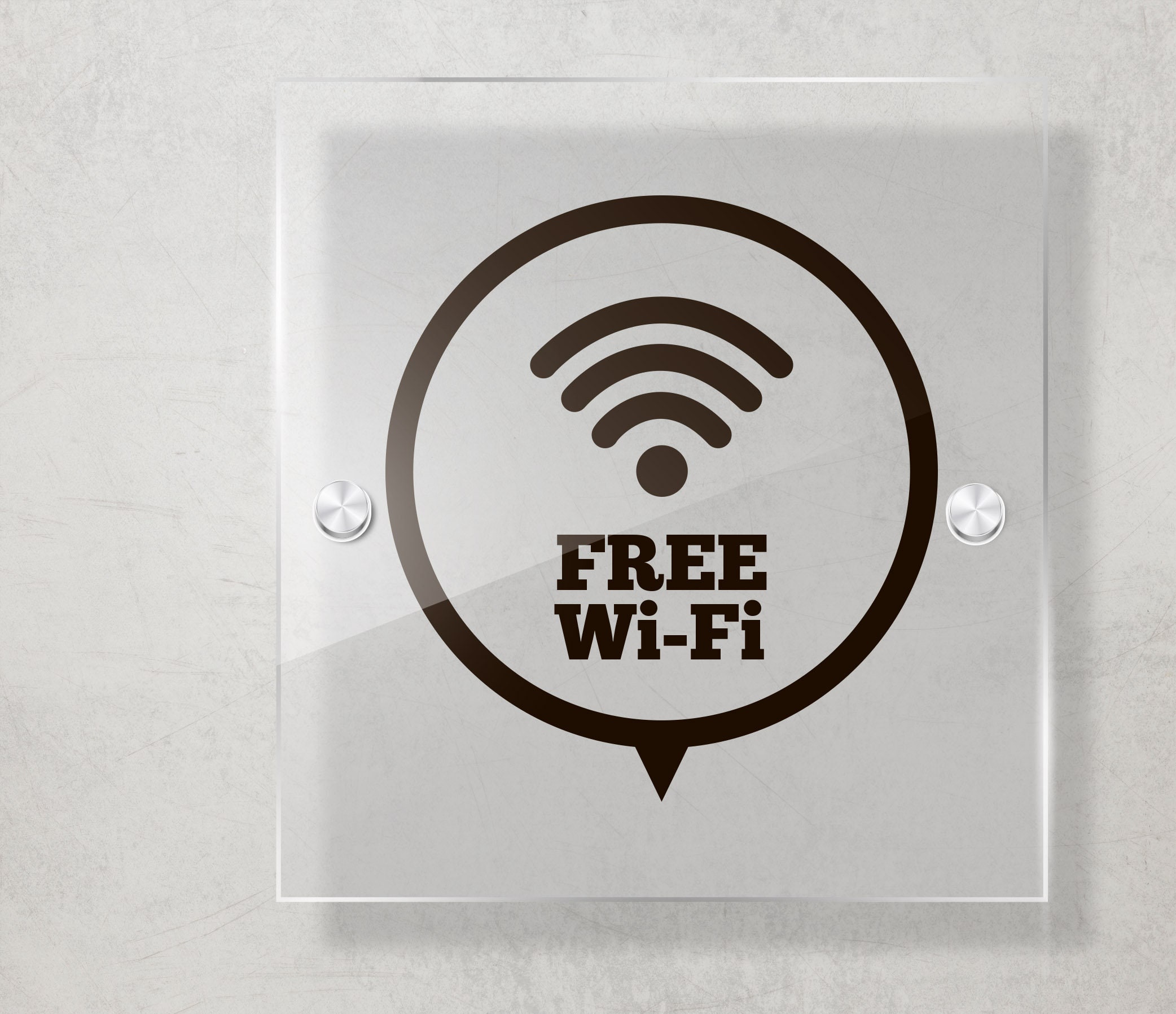 Coffee Bar Restaurant Hotel Password Network Username Modern Freestanding Table Sign Office Decorations Salon Signs Personalized WiFi Sign Internet Custom Information Guest Wi-Fi Signage 