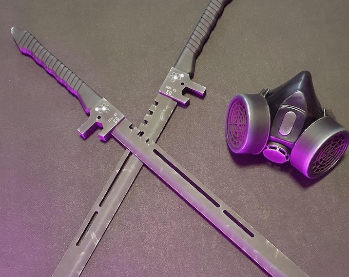 Soshiro Hoshina Twin Swords (Kaiju No 8 Prop)