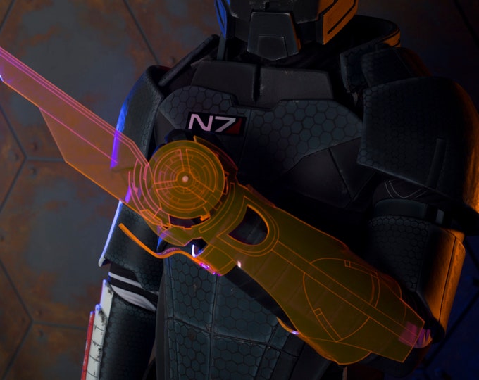 Mass Effect Omni Tool and Omni Blade (acrylic, temporary only one design left)