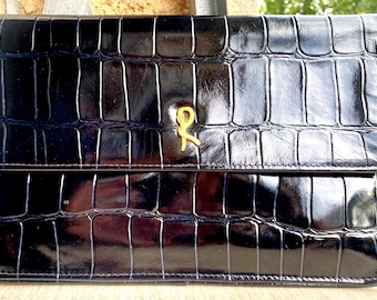Bolso ROBERTA de CAMERINO - CLUTCH - - Bolso Roberta años 60 - Bolso de terciopelo - Bolso de noche dorado - Bolso joya - Bolso vintage Italia