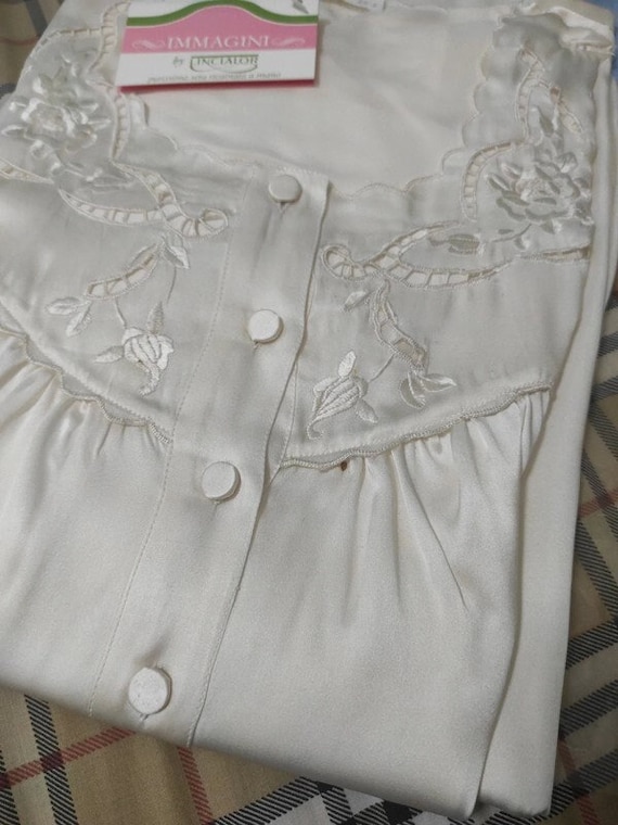 Women's pure Italian silk nightdress - 100% silk … - image 1