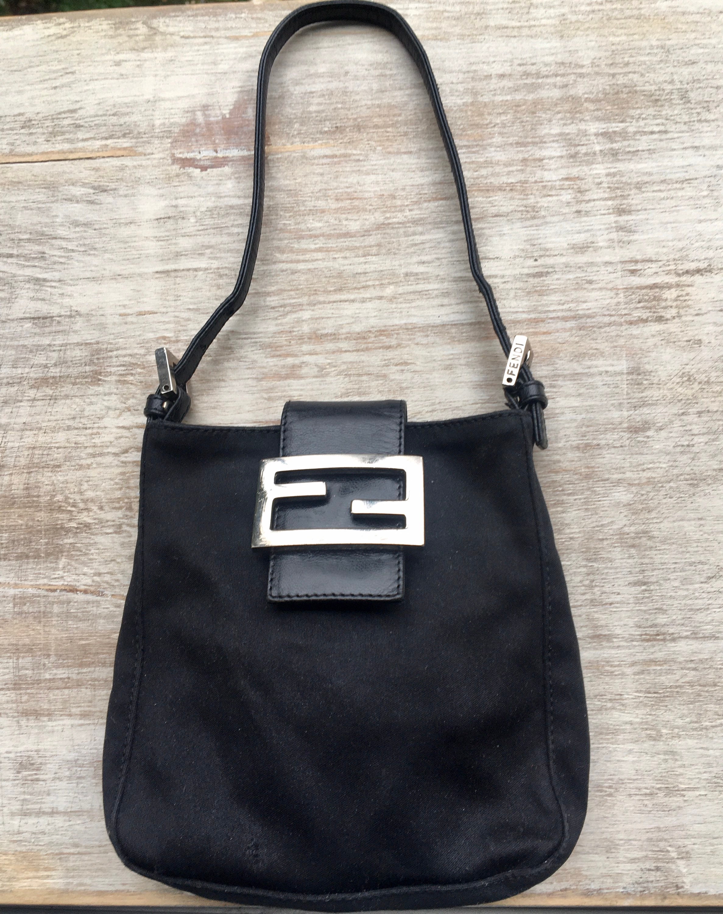 Fendi Mini Croissant Pochette Bag