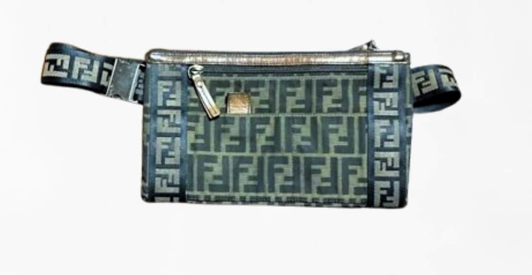 Authentic Fendi Zucca Monogram Bum Bag - Fendi Zucchini Vintage