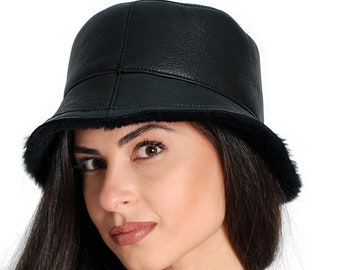 Sheepskin Black Hat LITO | HAT