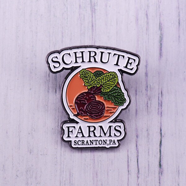 The Office Enamel Pin Etsy