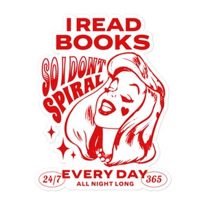 I Read Books Kindle Sticker | Bookish Kindle Sticker | Book Sticker