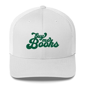 Buy Me Books Trucker Hat | Bookish Hat | Book Lover Summer Hat