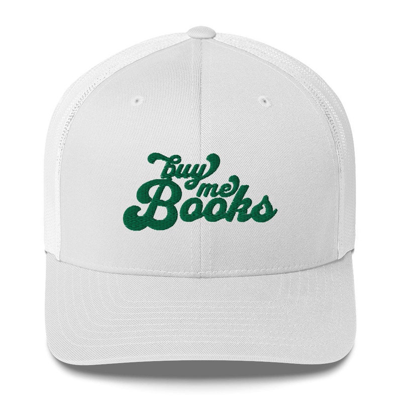 Buy Me Books Trucker Hat | Bookish Hat | Book Lover Summer Hat