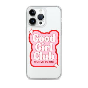 Good Girl iPhone Case | Bookish Phone Case | Bookworm iPhone Case | Reader Gift | Bookish Merch | Smut Reader | Romance Reader