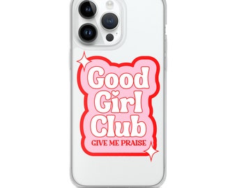 Good Girl iPhone Case | Bookish Phone Case | Bookworm iPhone Case | Reader Gift | Bookish Merch | Smut Reader | Romance Reader