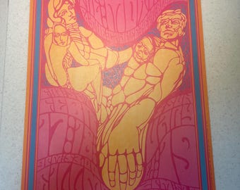 The Blues Project - 1967 Original Fillmore Poster