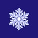 Simple Snowflake FPP Quilt Pattern - 6 Sizes - Plus BONUS 10