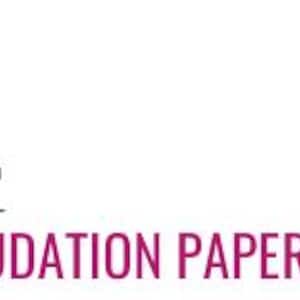 May include: A graphic with the text "AND SEW I..." and "HOW TO FOUNDATION PAPER PIECE (FPP)". The text is in black and purple. The words "BY HELEN CREASEY" are also present in black.